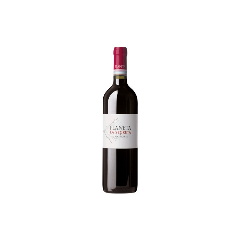 Vin italien de Sicile Rouge Planeta La Segreta Rosso 2018